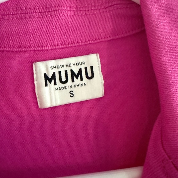 Show Me Your Mumu Hot Pink Cropped Jacksonville Jumpsuit - Picture 3 of 4